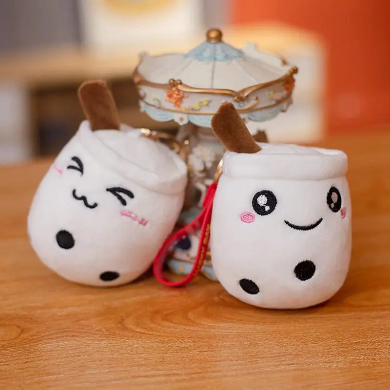 Kawaii Bubble Tea Cup Keychain