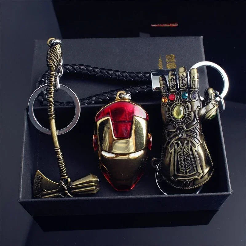 Marvel Men's Metal Keychain Gift