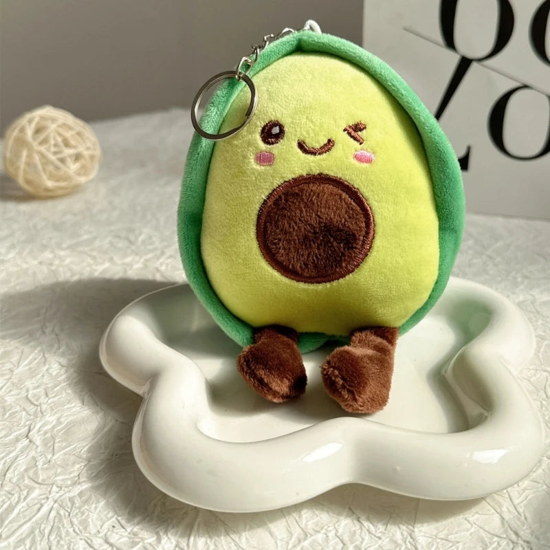 Avocado Plush Keyring