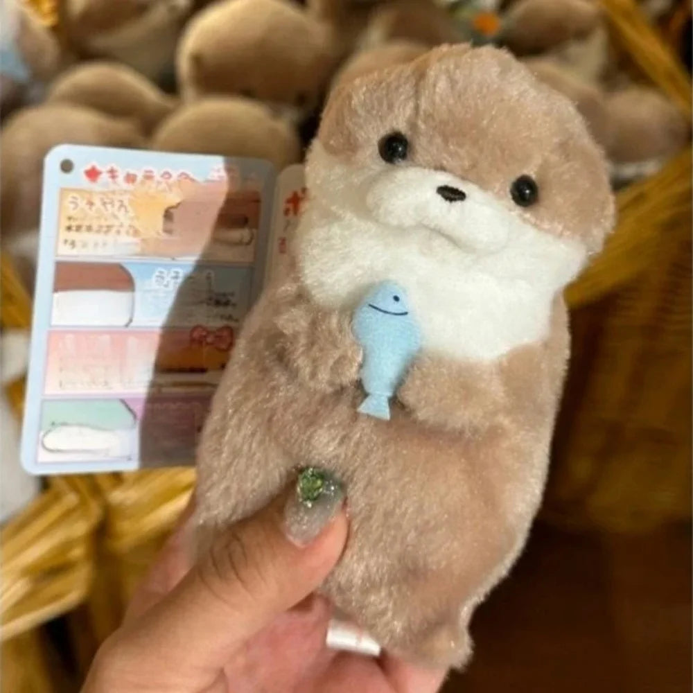 Otter Fish Plush Pendant