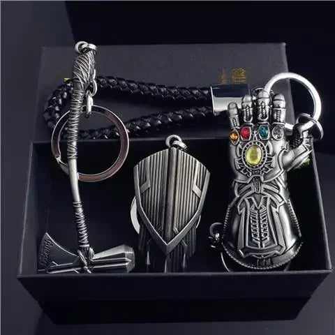 Marvel Men's Metal Keychain Gift
