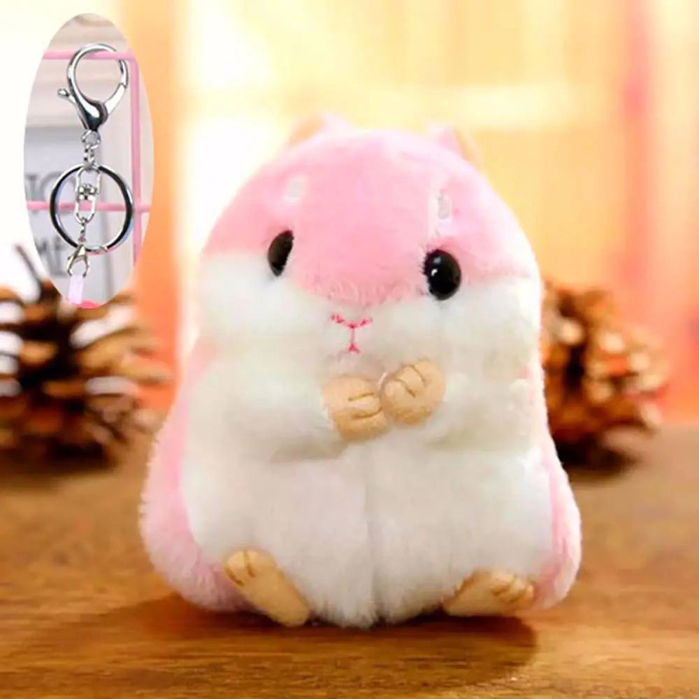 Hamster Keychain Keyring