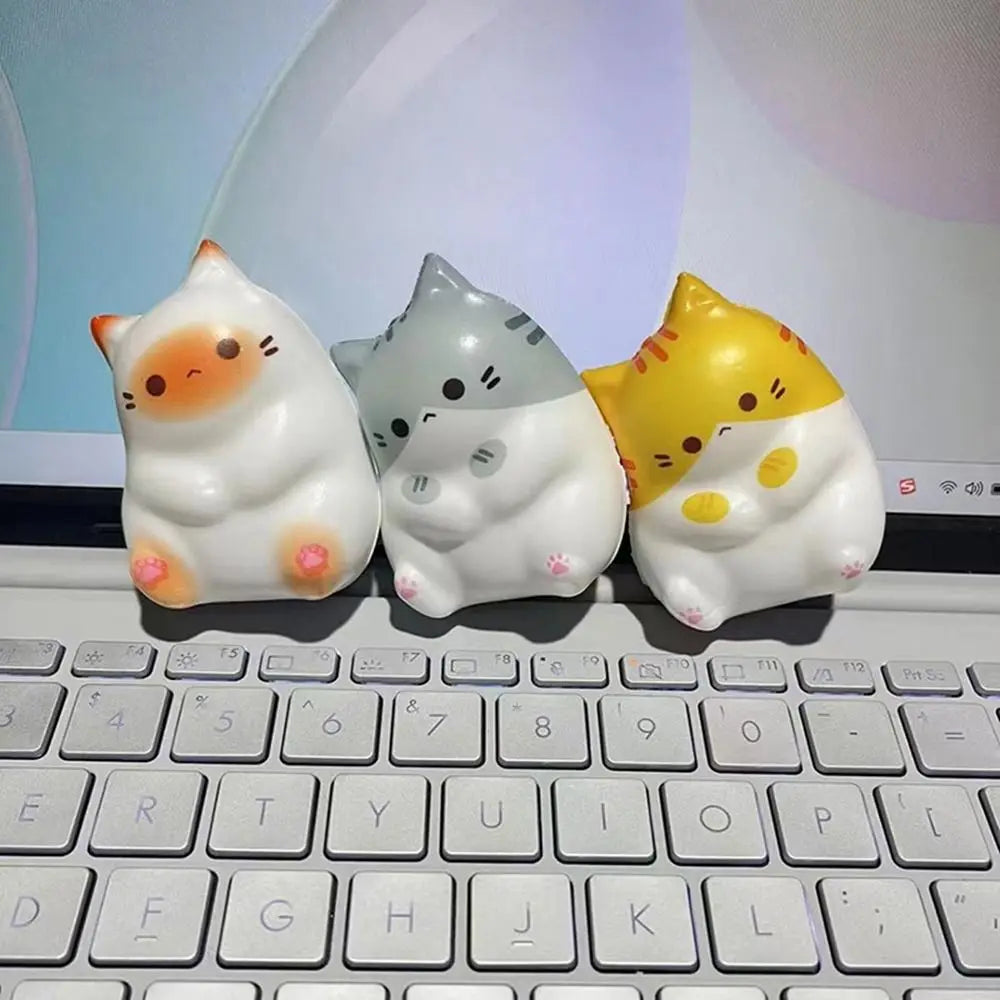 Kawaii Cartoon Cat Squeeze Toys Plushie