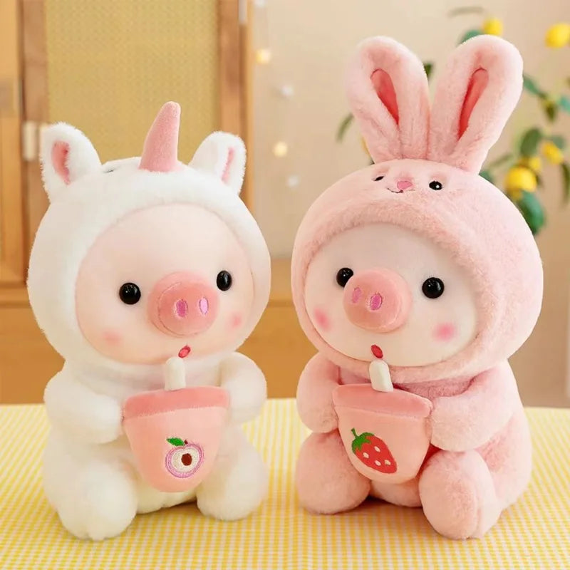 Kawaii Bubble Pig Plush