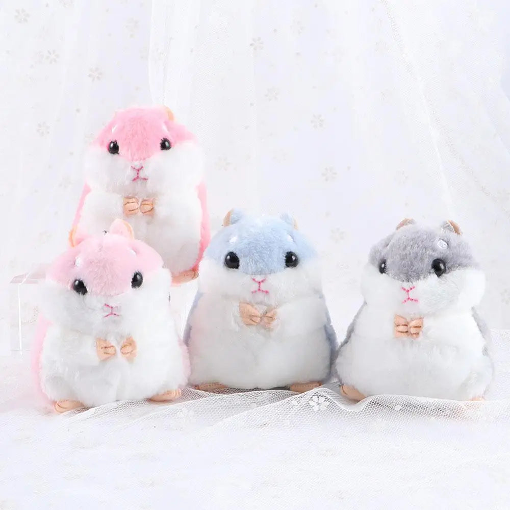 Hamster Keychain Keyring