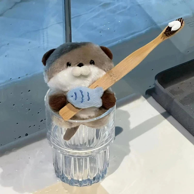 Otter Fish Plush Pendant