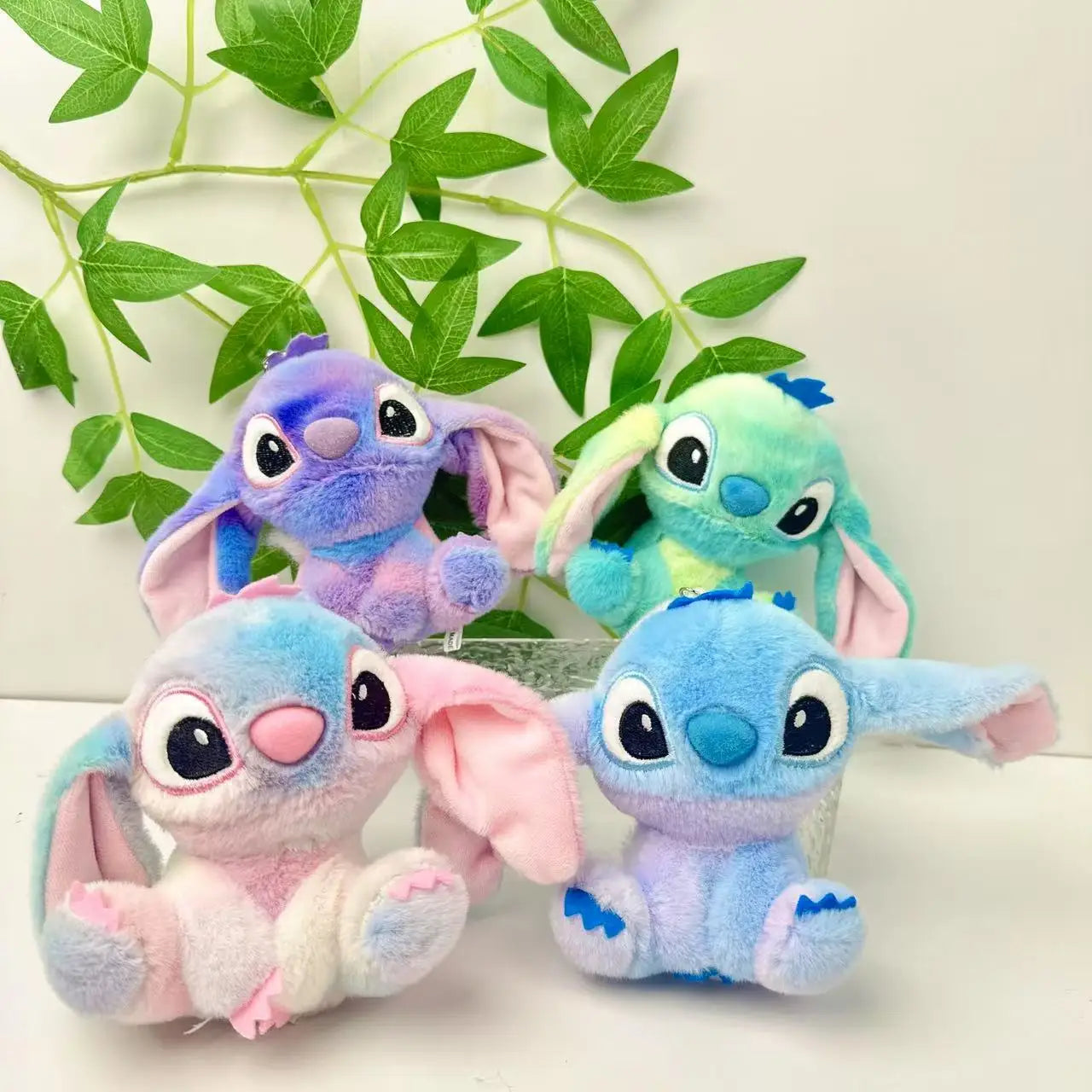 Rainbow Stitch Pendant Keychain