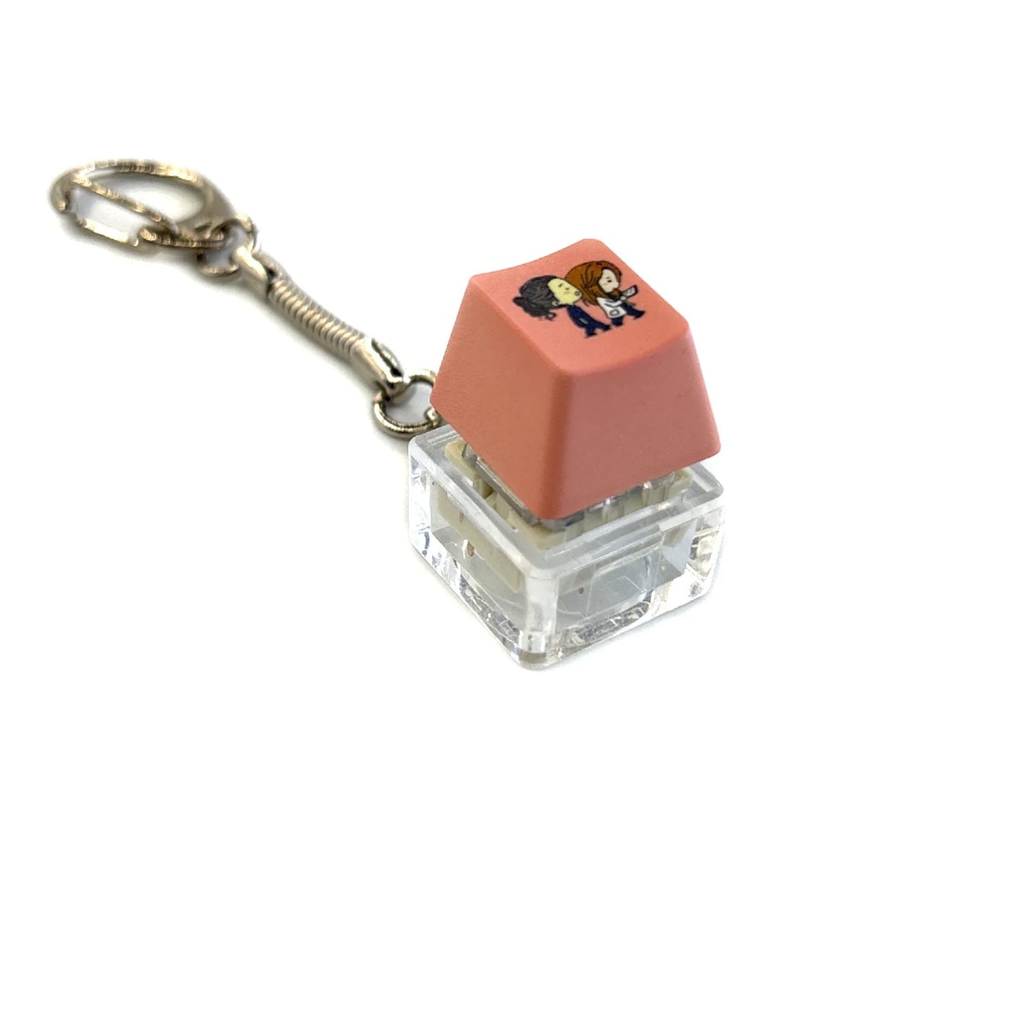 Decompression Keychain Mechanical Keyboard Button