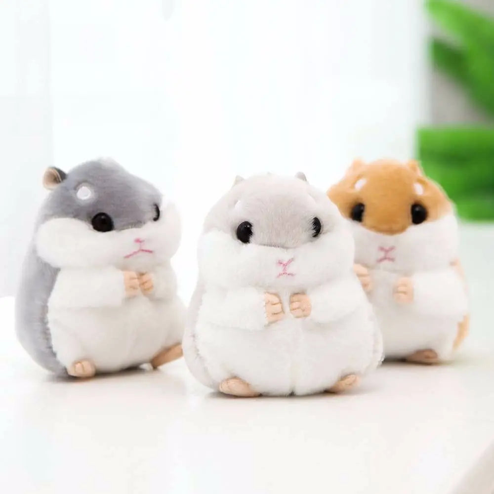 Hamster Keychain Keyring