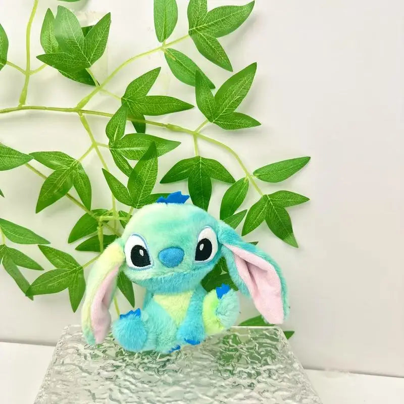 Rainbow Stitch Pendant Keychain
