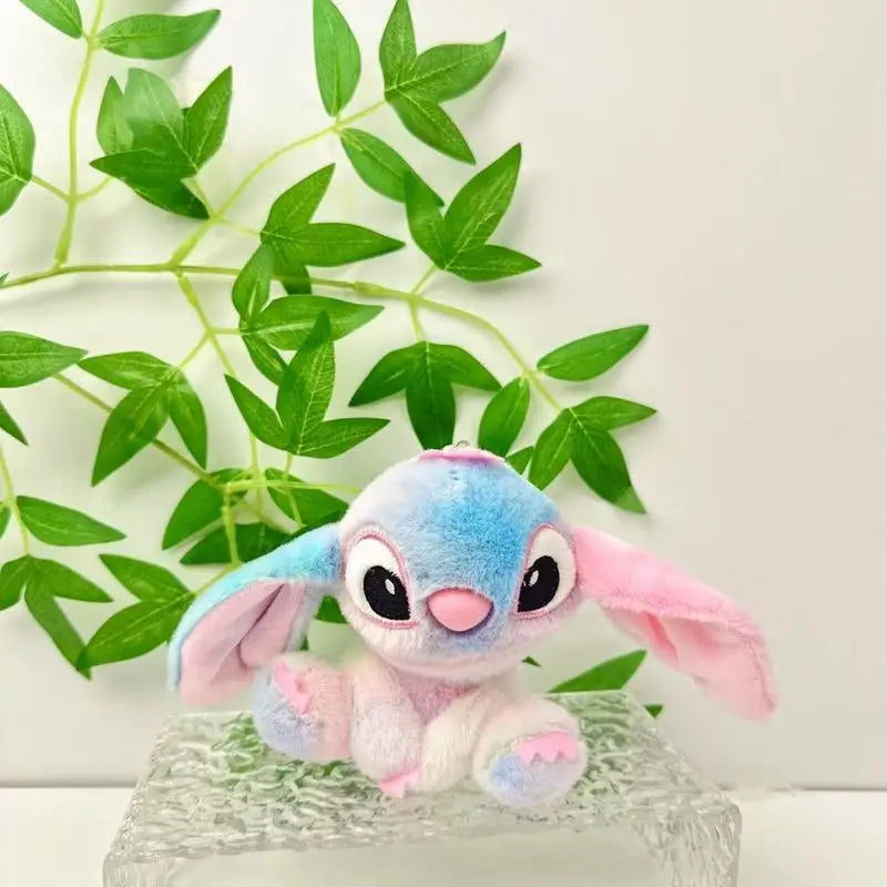 Rainbow Stitch Pendant Keychain
