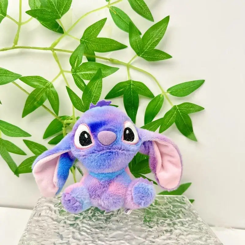 Rainbow Stitch Pendant Keychain