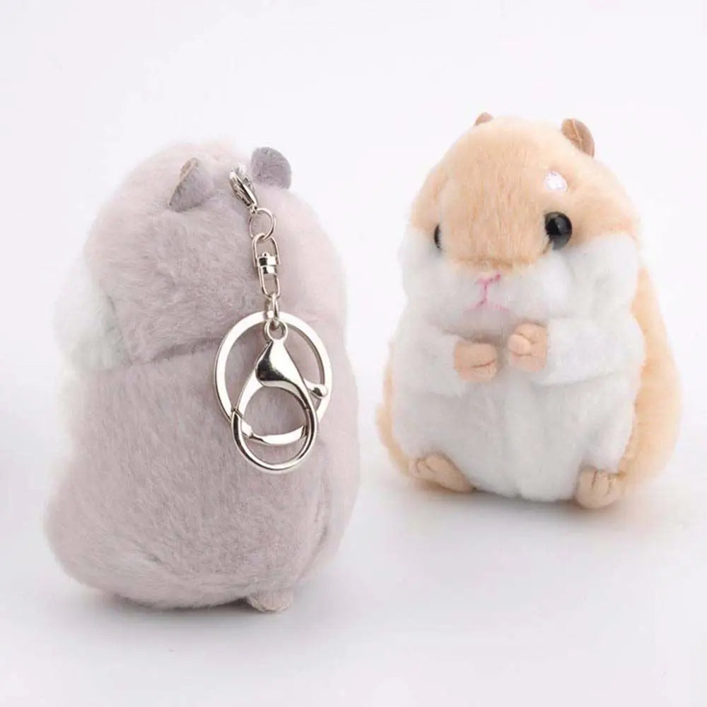 Hamster Keychain Keyring