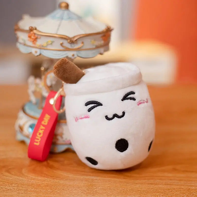 Kawaii Bubble Tea Cup Keychain