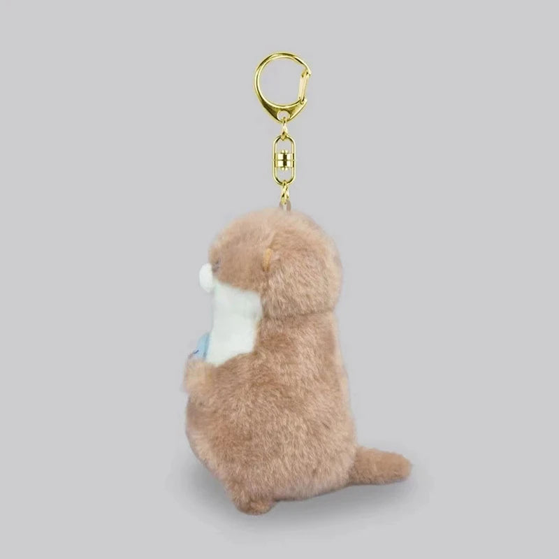 Otter Fish Plush Pendant
