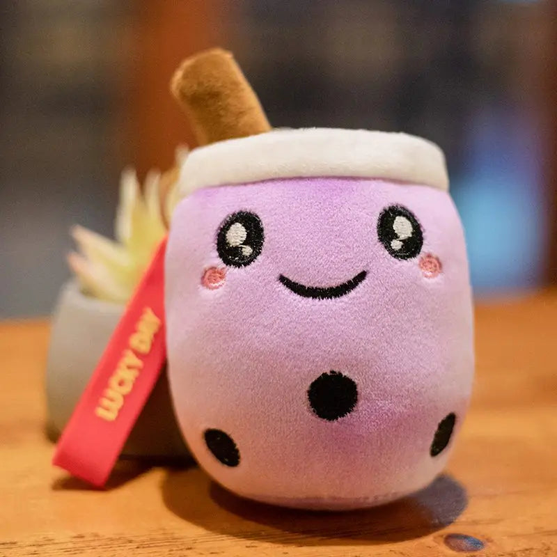 Kawaii Bubble Tea Cup Keychain