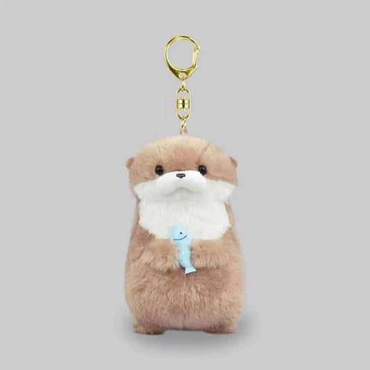 Otter Fish Plush Pendant