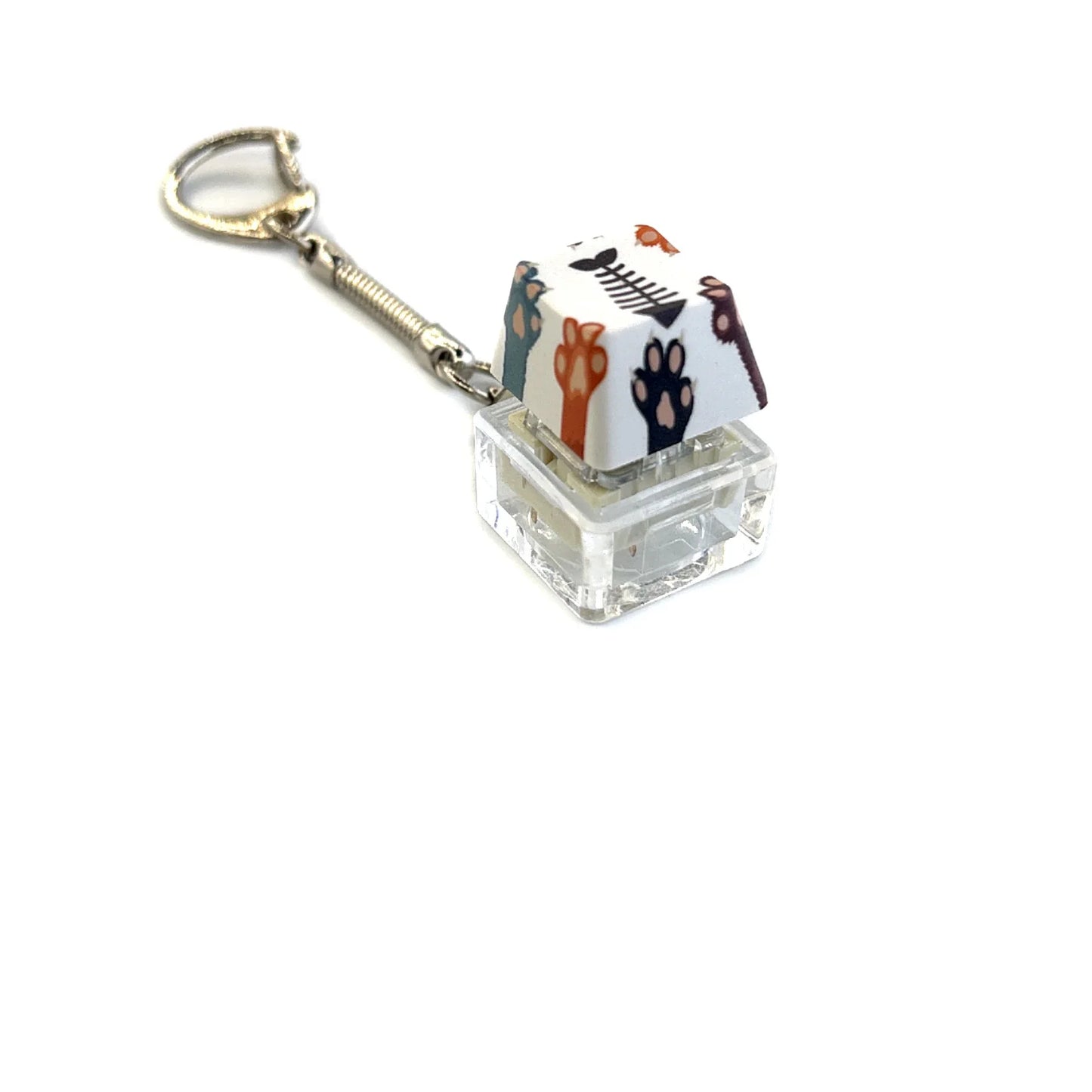 Decompression Keychain Mechanical Keyboard Button