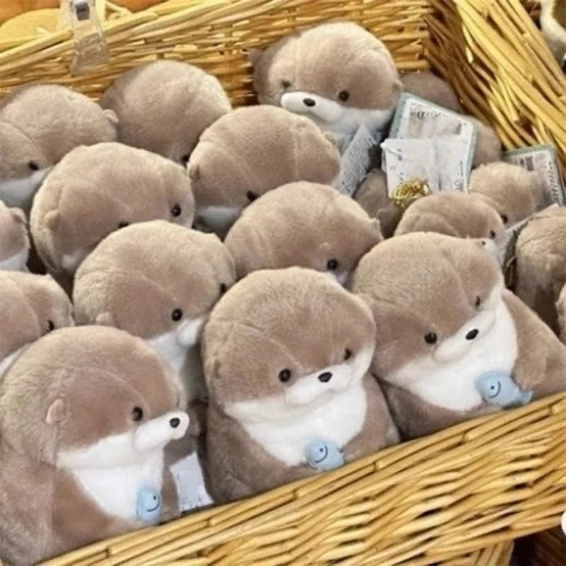Otter Fish Plush Pendant