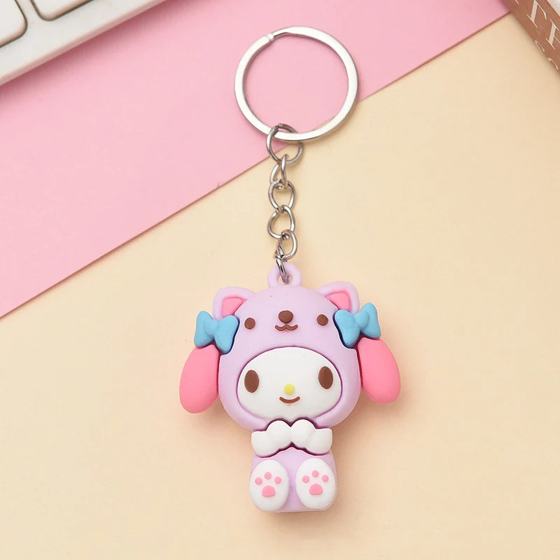 Sanrio Kawaii Keychain Keyring